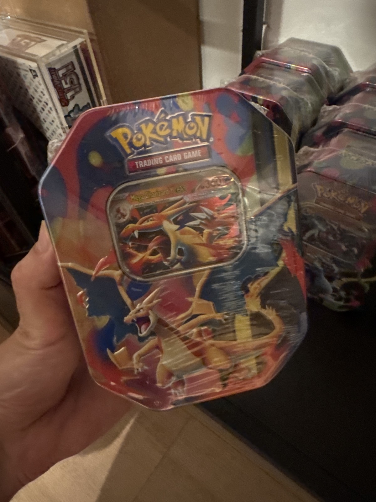 Pokémon Mega Charizard Y ex Tin (EN)
