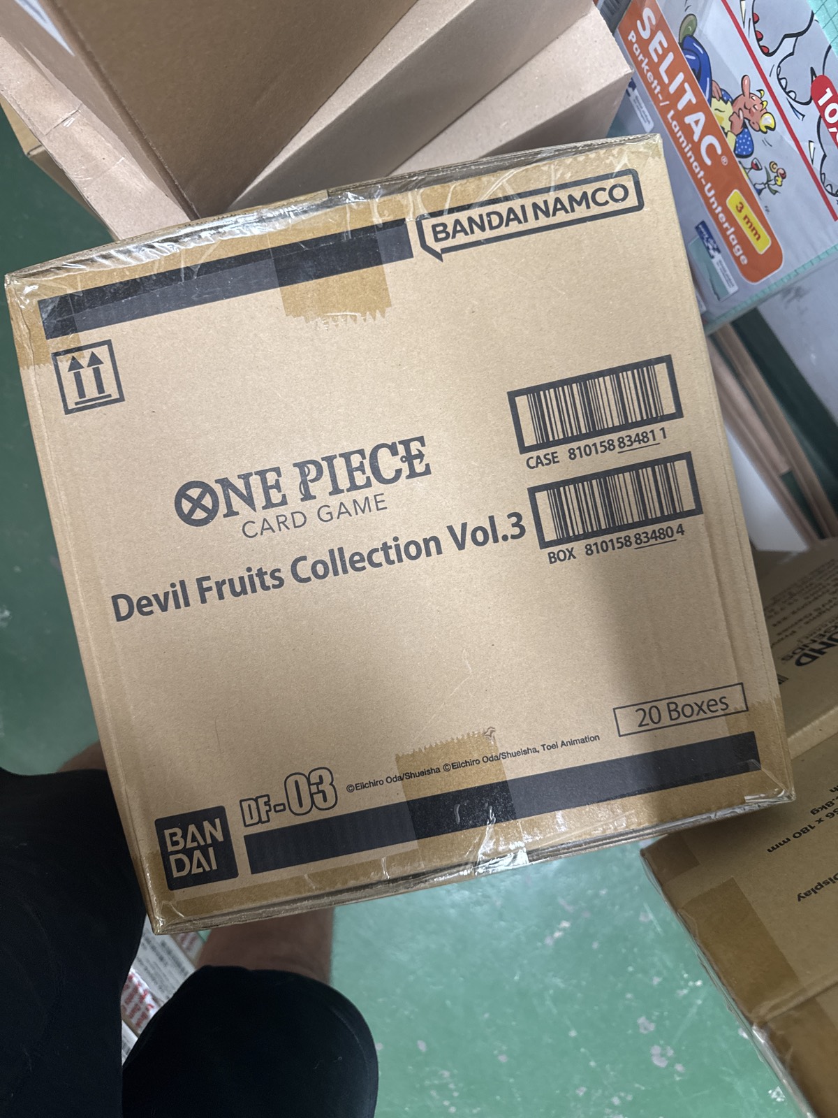 One Piece Card Game Devil Fruits Collection Vol. 3 (DF-03) Case (20 Boxes, EN)