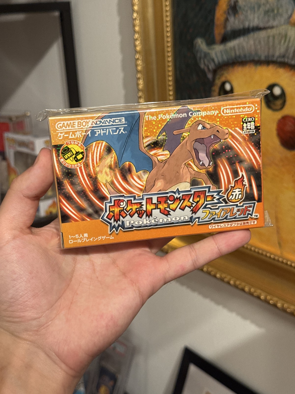 Pokémon FireRed (Japan) – Game Boy Advance