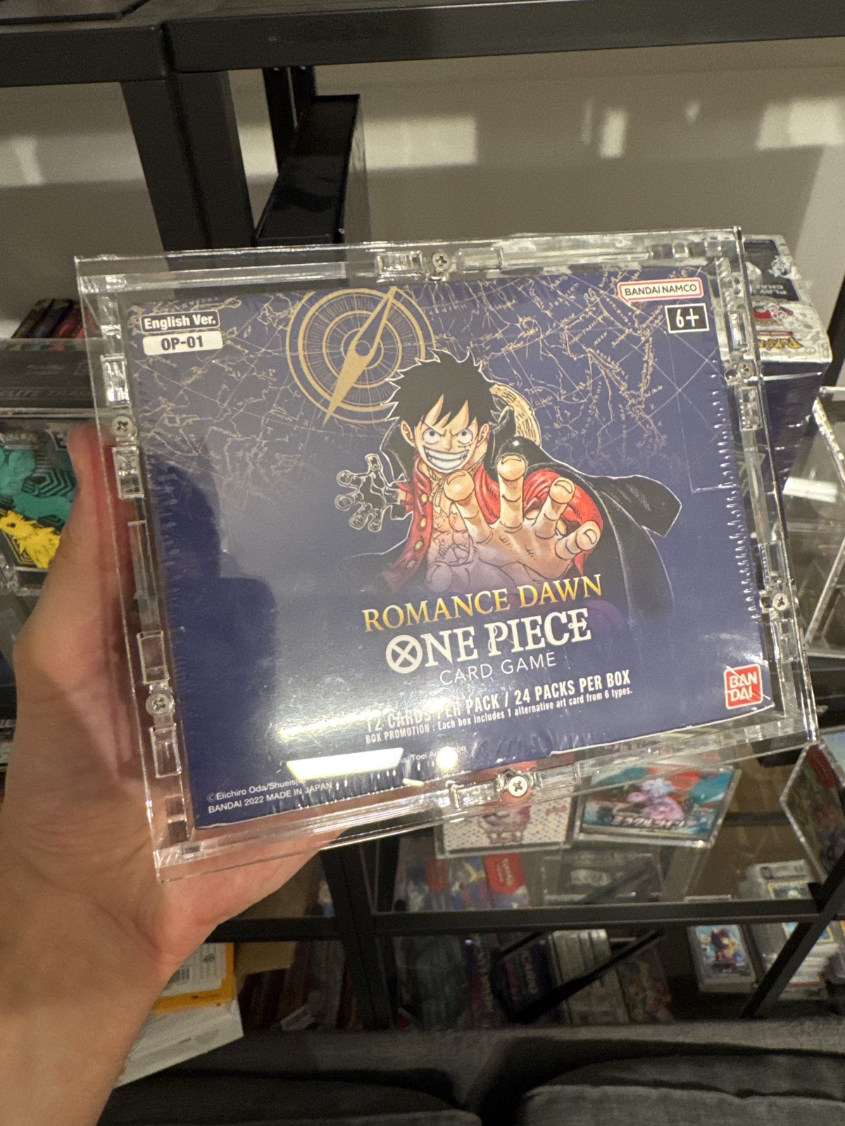 One Piece Card Game OP-01 Romance Dawn Booster Display (24 Booster, EN)