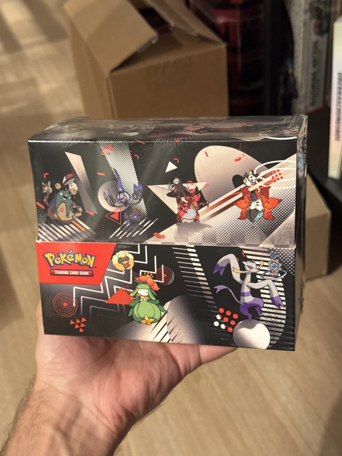 Pokémon Black Bolt & White Flare – Unova Mini Tin Display (8 Tins, EN)