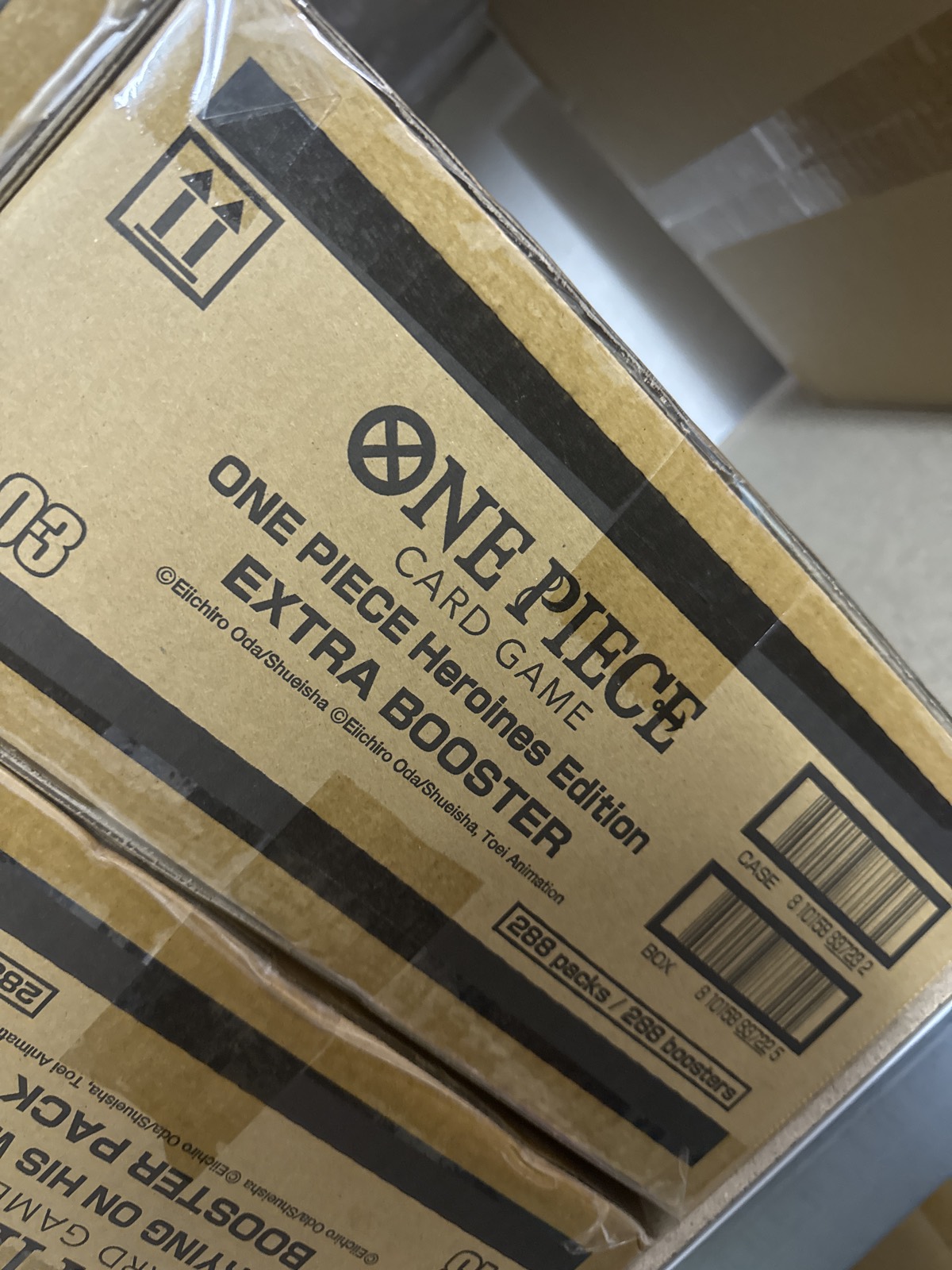 One Piece Card Game EB-03 Heroines Edition Booster Case (288 Packs, EN)