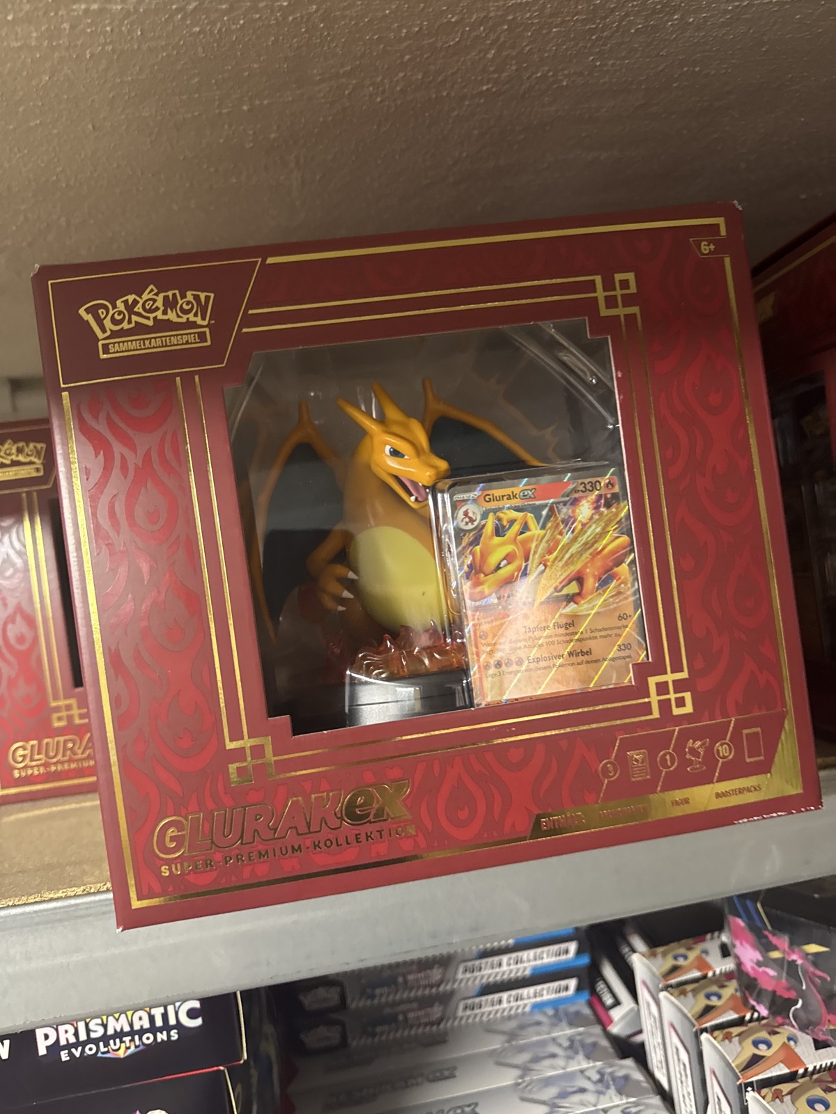 Pokémon Glurak ex Super-Premium-Kollektion (DE)