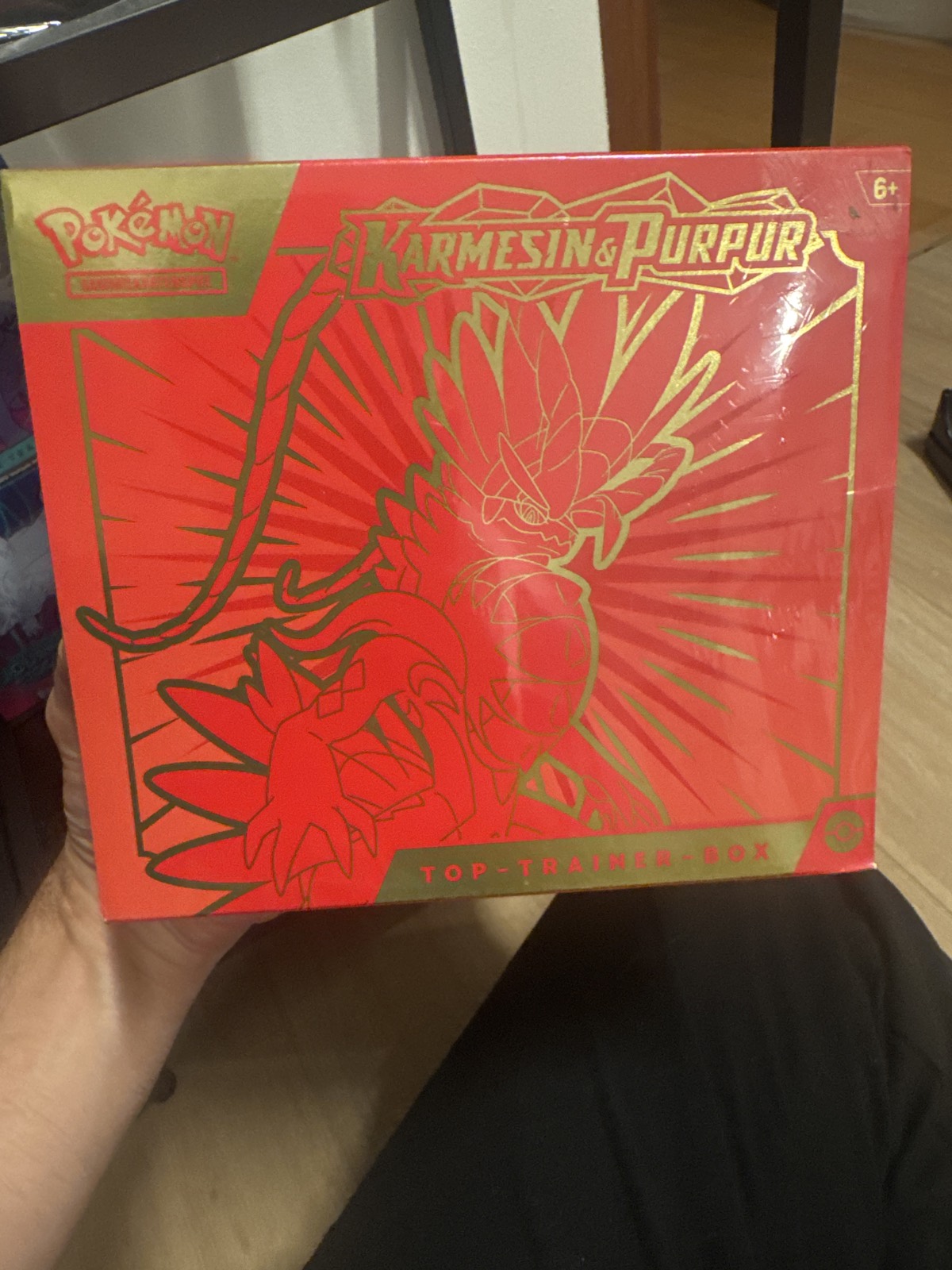 Pokemon Karmesin und Purpur Koraidon Top-Trainer-Box (DE)