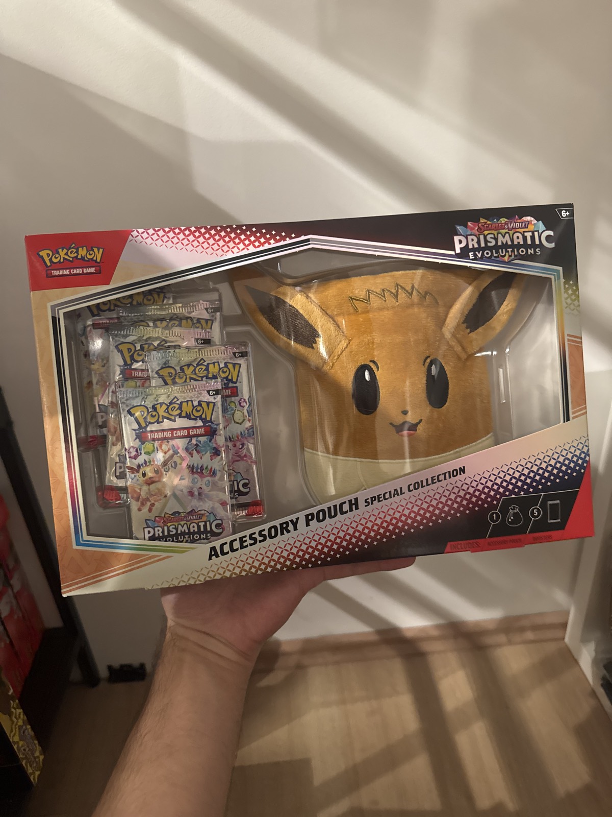 Pokémon Prismatic Evolutions – Accessory Pouch Special Collection (EN)
