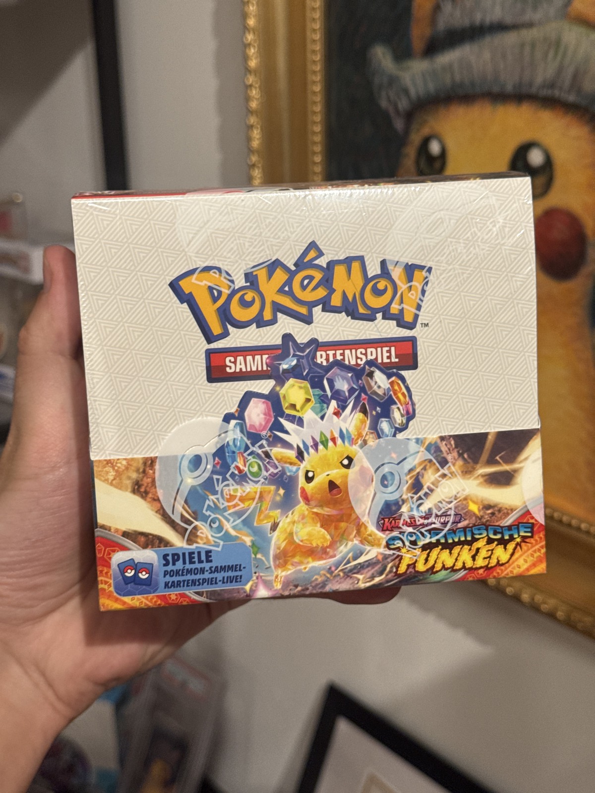 Pokémon Karmesin & Purpur – Stürmische Funken Booster Display (36 Booster, DE)