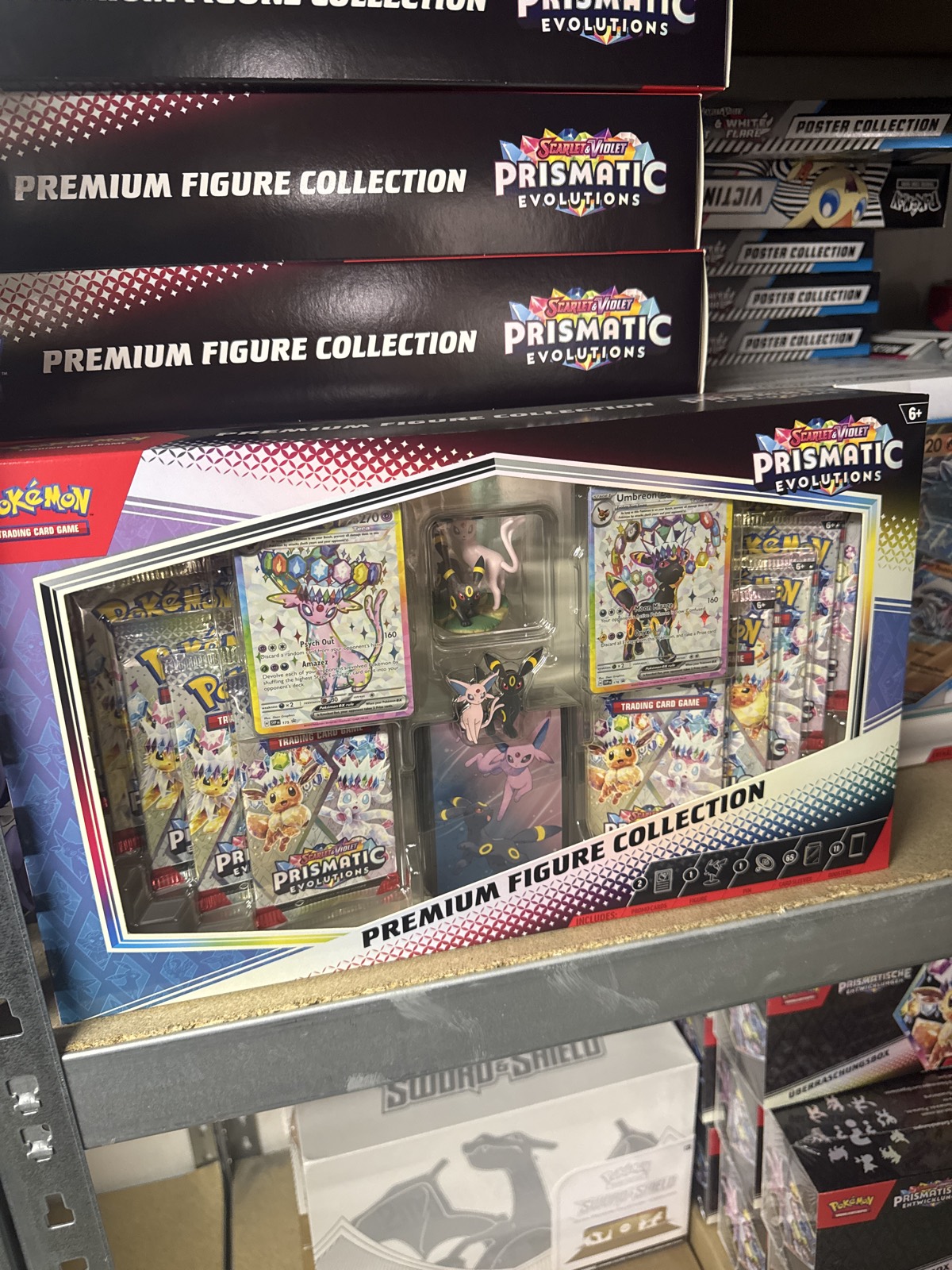 Pokémon Scarlet & Violet – Prismatic Evolutions Premium Figure Collection (EN)