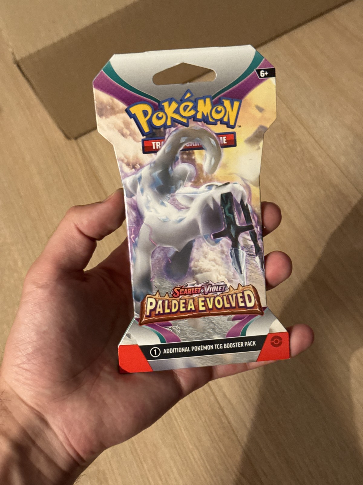 Pokémon Paldea Evolved – Sleeved Booster (EN)