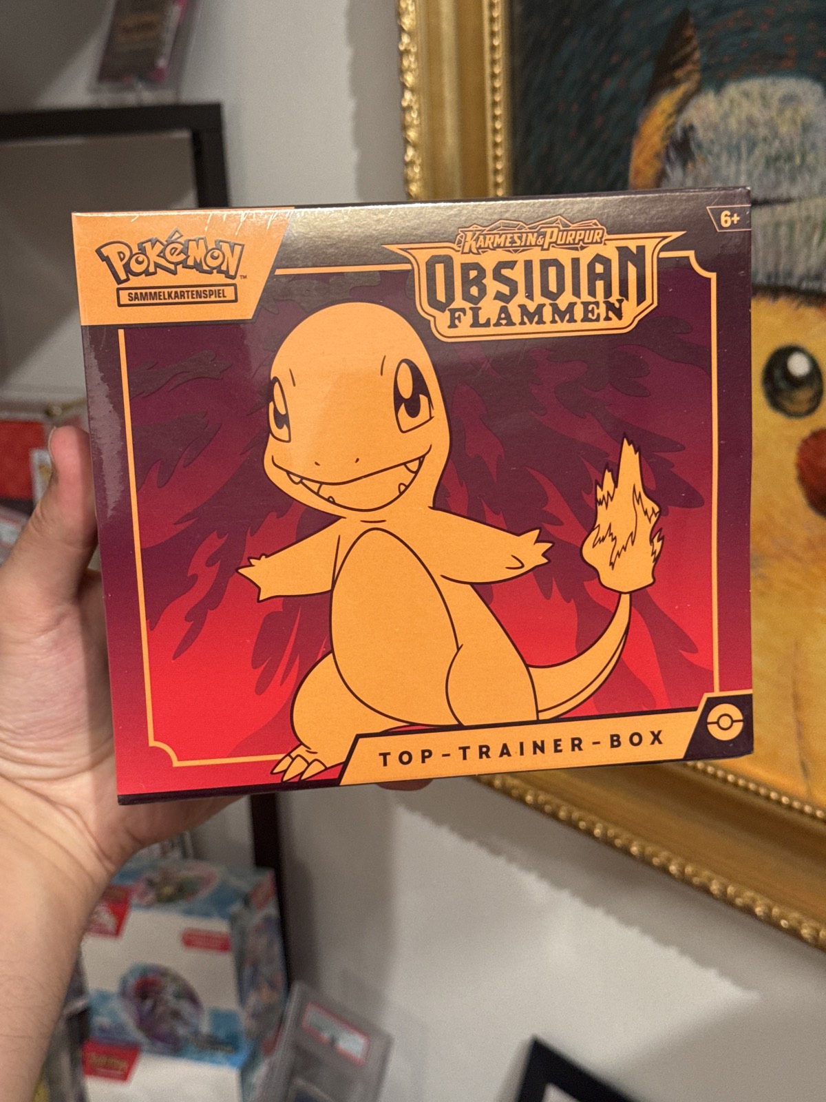 Pokémon Karmesin & Purpur – Obsidian Flames Top-Trainer-Box (DE)