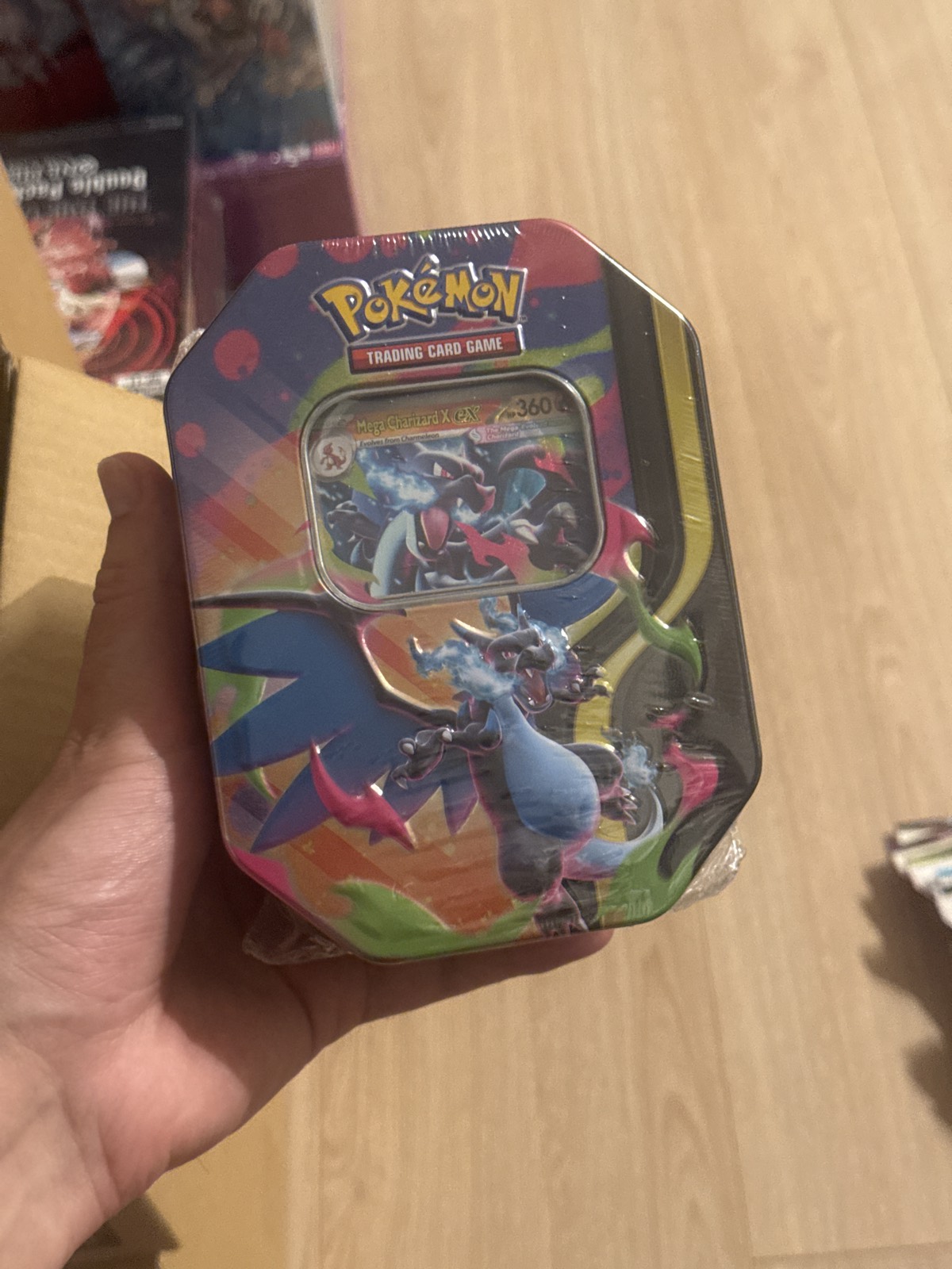 Pokémon Mega Charizard X ex Tin (EN)