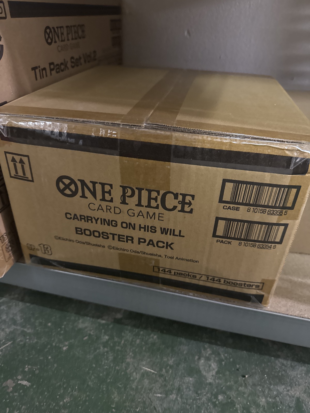 One Piece Card Game OP-13 Carrying On His Will Booster Case (144 Packs, EN)