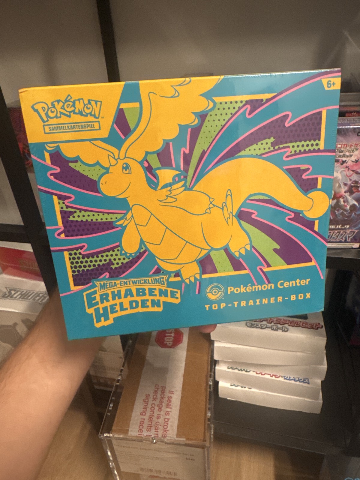 Pokemon Erhabene Helden Pokémon Center Top-Trainer-Box (DE)