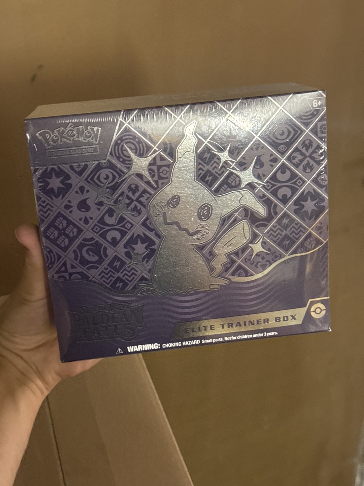 Pokémon Scarlet & Violet – Paldean Fates Elite Trainer Box (Mimikyu, EN)