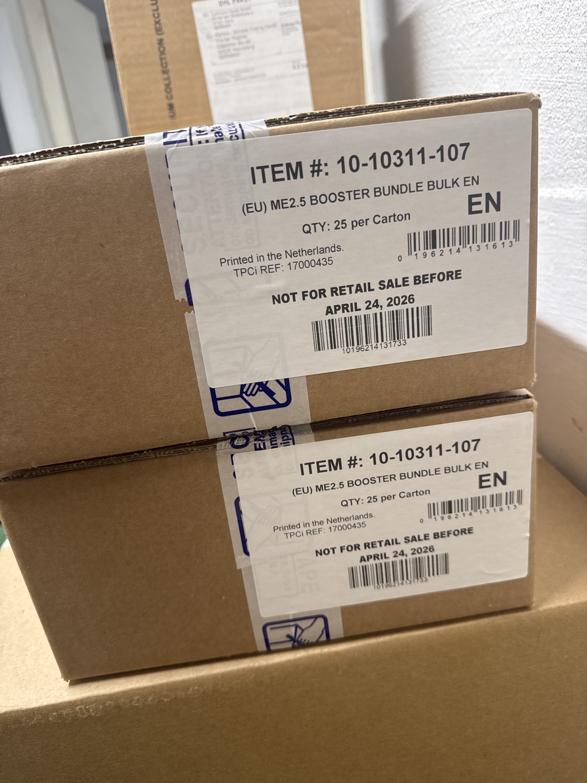 Pokémon Mega Evolution – Ascended Heroes Booster Bundle Bulk (ME2.5, EN; 25 per carton)