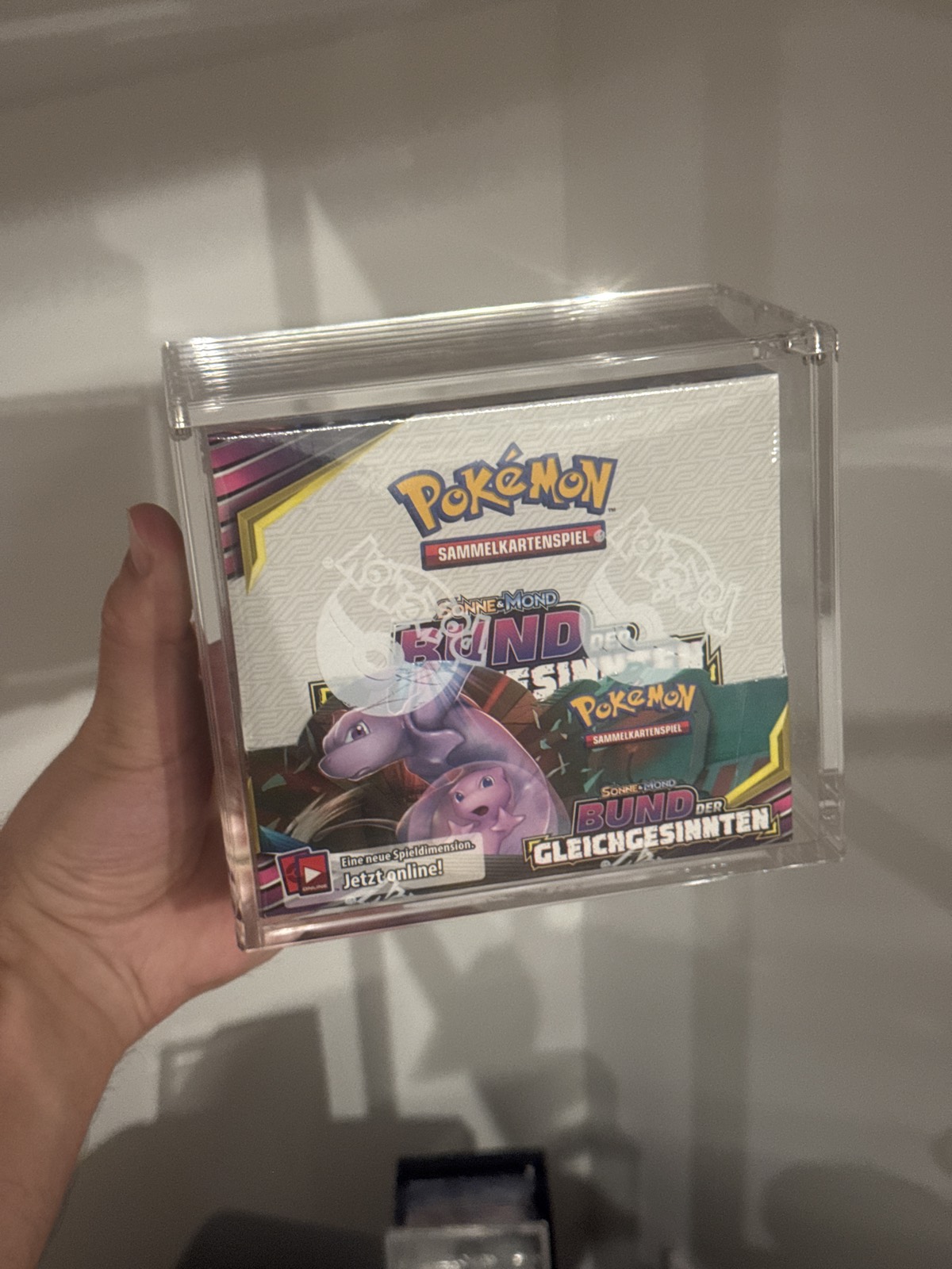 Pokémon Sonne & Mond – Bund der Gleichgesinnten Booster Display (DE)