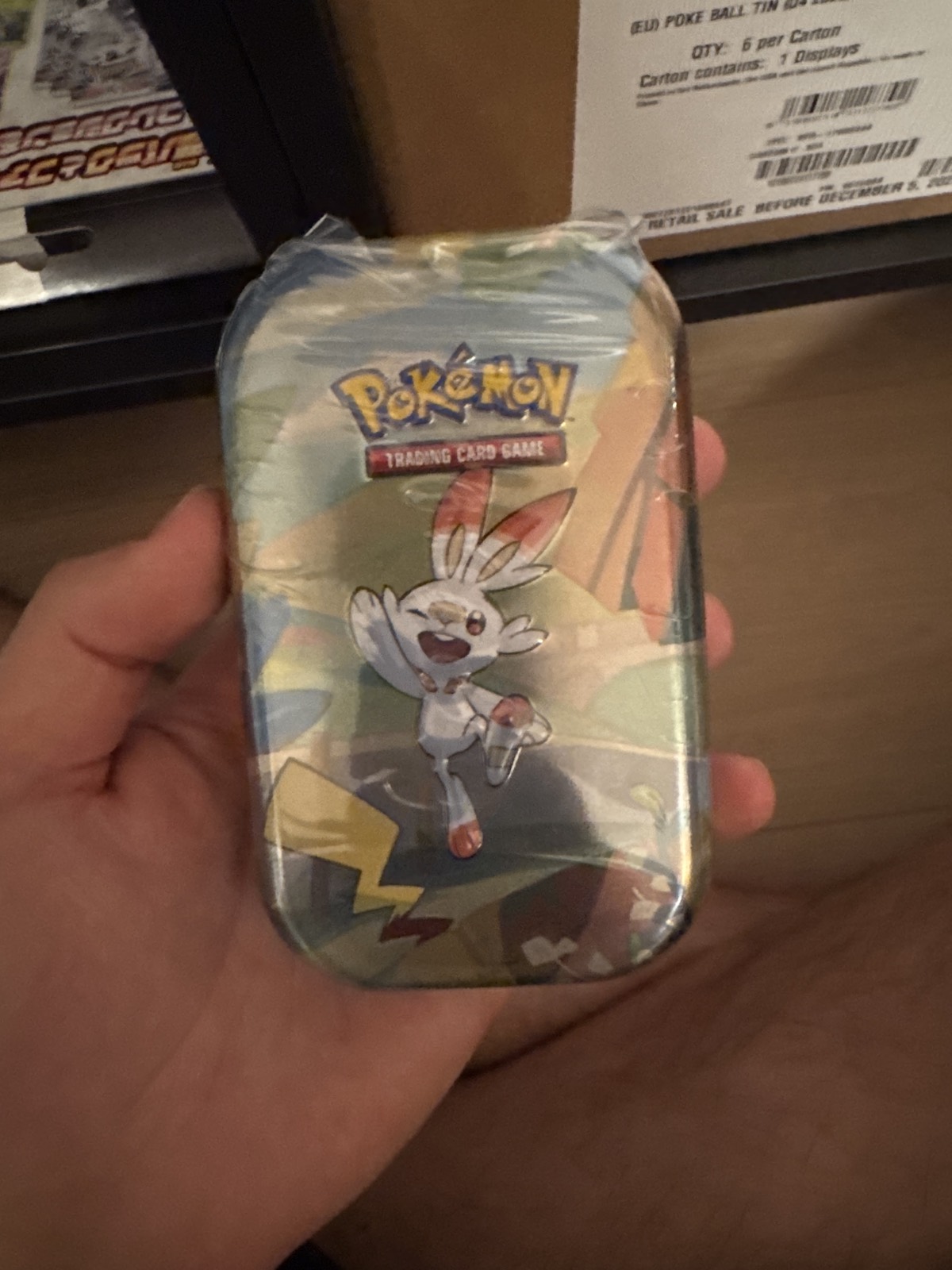 Pokémon Galar-Freunde Mini Tin – Hopplo (DE)