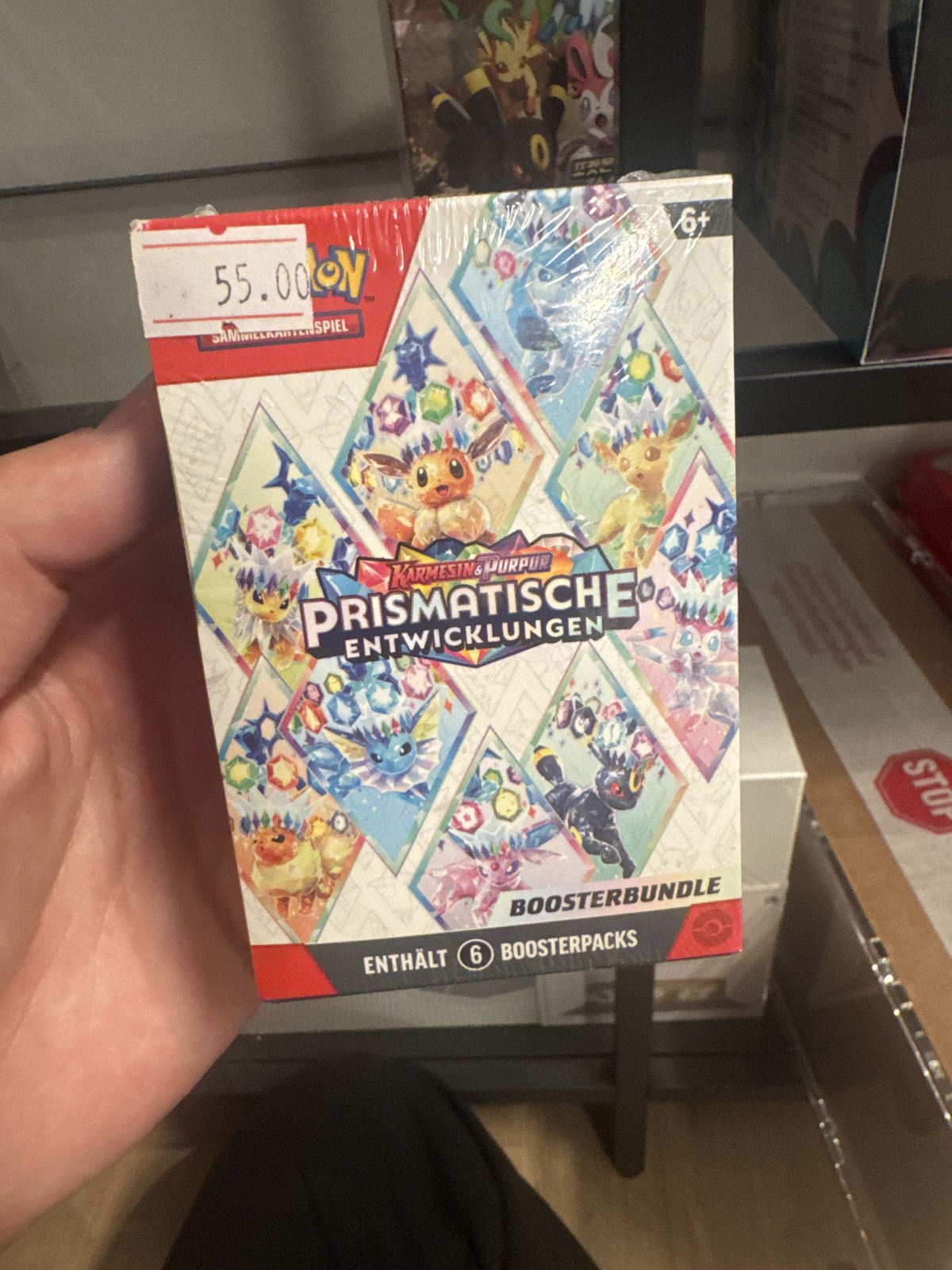 Pokemon Prismatische Entwicklungen Boosterbundle (DE)