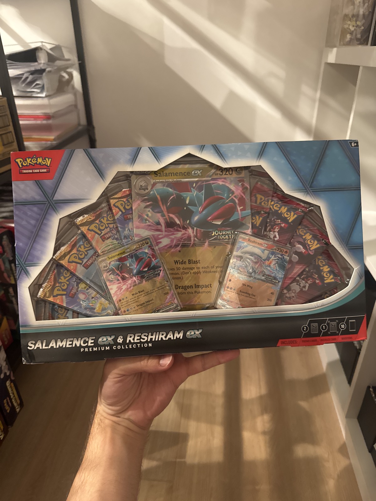Pokémon Salamence ex & Reshiram ex Premium Collection (EN)