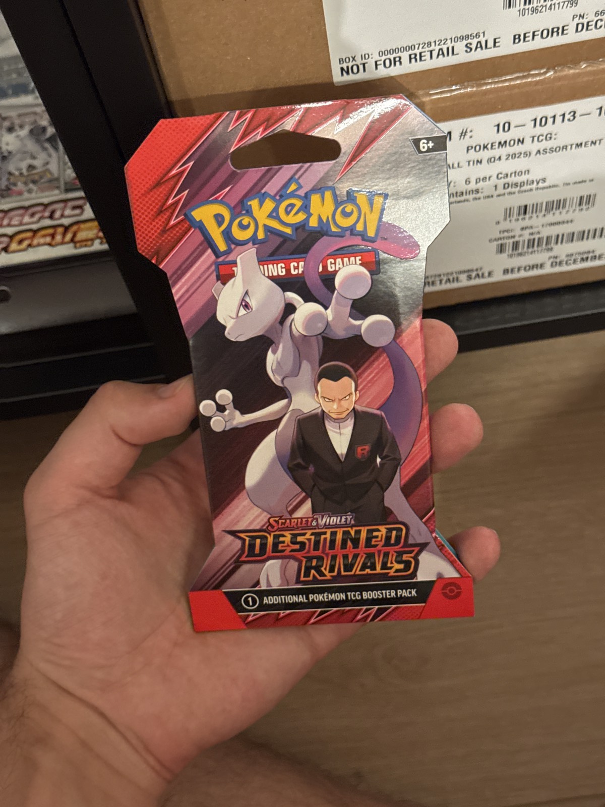 Pokémon Destined Rivals – Sleeved Booster (EN)