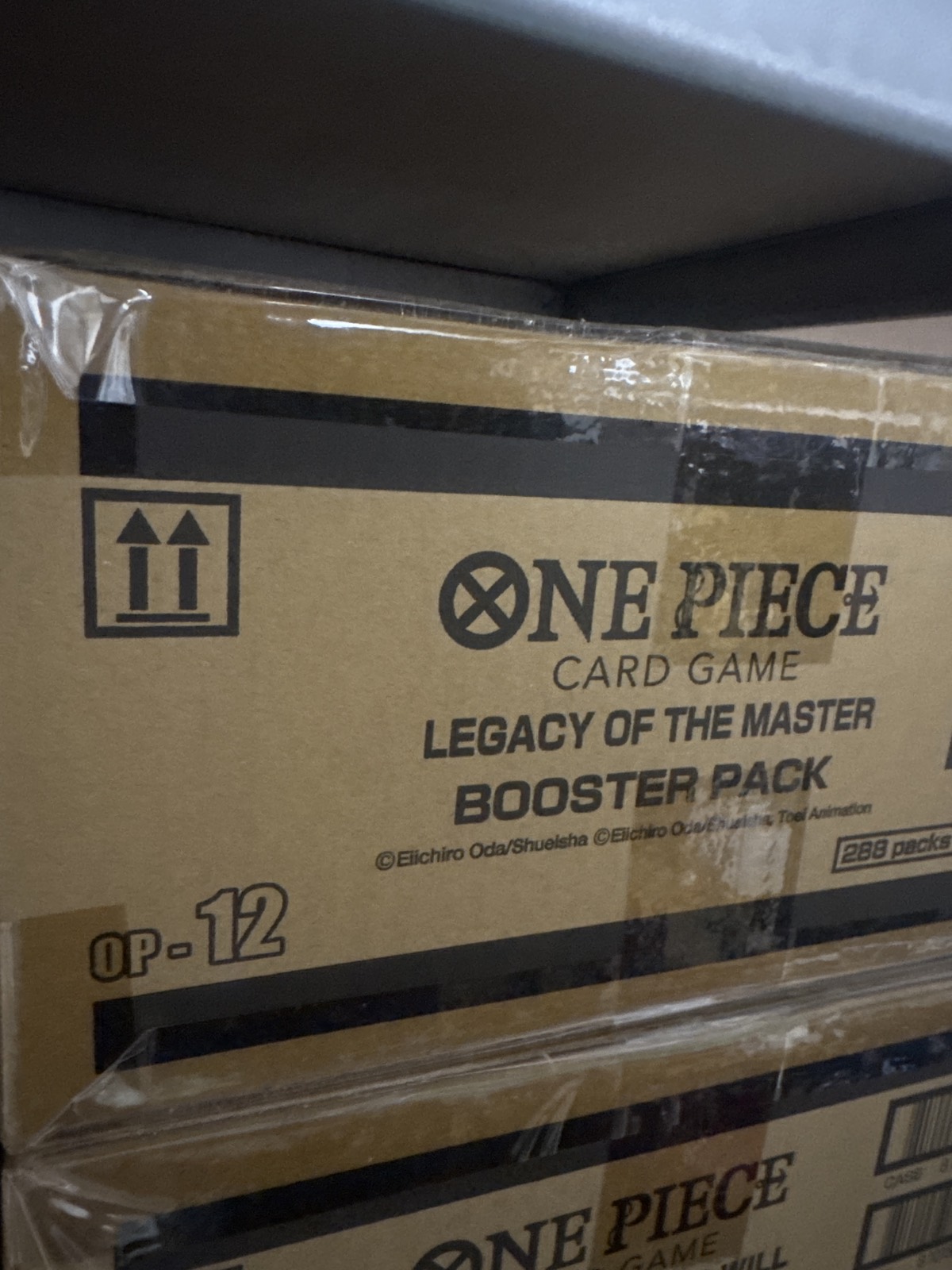 One Piece Card Game OP-12 Legacy of the Master Booster Case (288 Packs, EN)